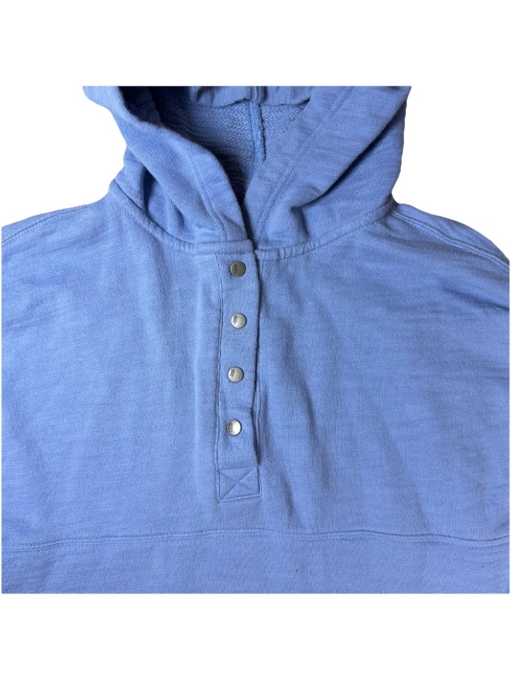 Free People FP Movement Honey Dove Hooded Pullover Light Blue Size Medium - Picture 3 of 8